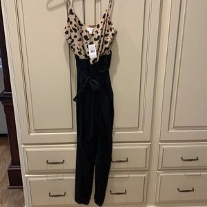 Women’s leopard romper